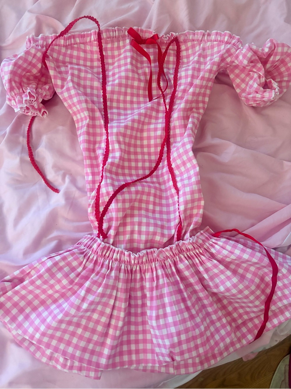 LEG AVENUE STRAWBERRY SHORTCAKE COSTUME Y2K
